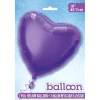 Globo de foil Corazón Violeta 45 cm