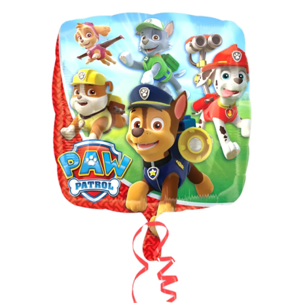 Globo de Foil Cuadrado Patrulla Canina
