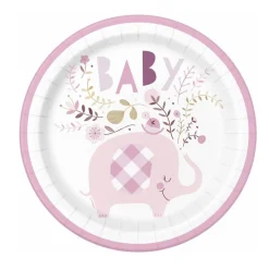 Globo de foil Elefante Rosa 45 cm