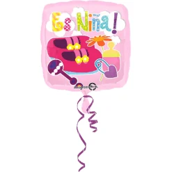 Globo de foil Es niña!