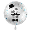 Globo de Foil Felicidades Papá 43 cm