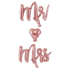 Globo de Foil Mr & Mrs
