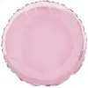 Globo de Foil Redondo Rosa Pastel 45 cm