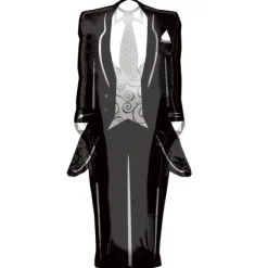 Globo de foil Traje Novio 91cm