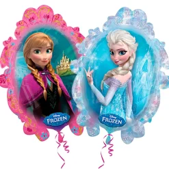 Globo dos caras Frozen Elsa y Anna