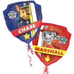 Globo Dos Caras Patrulla Canina Chase y Marshall