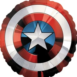 Globo Escudo Capitán América 70cm