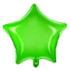 Globo Estrella Transparente Verde 48 cm
