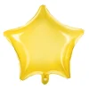 Globo Estrella Transparente Amarillo 48 cm