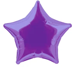 Globo Estrella Violeta 50 cm