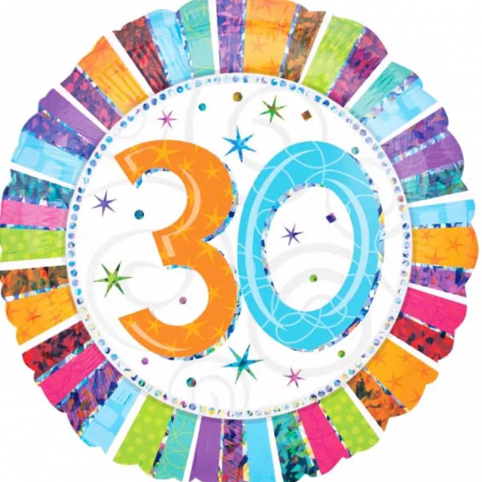Globo Feliz 30 Cumpleaños