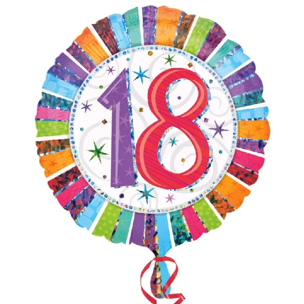 Globo Feliz 18 Cumpleaños