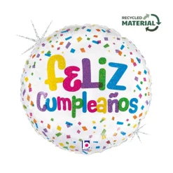 Globo Feliz Cumpleaños 45 cm