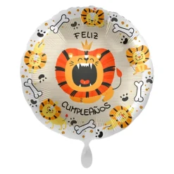 Globo Feliz Cumpleaños León 45 cm