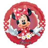 Globo Feliz Cumpleaños Minnie 43 cm