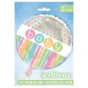 Globo Foil Baby Colores Pastel 45 cm