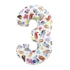 Globo Foil Bluey 3 Años 75 cm