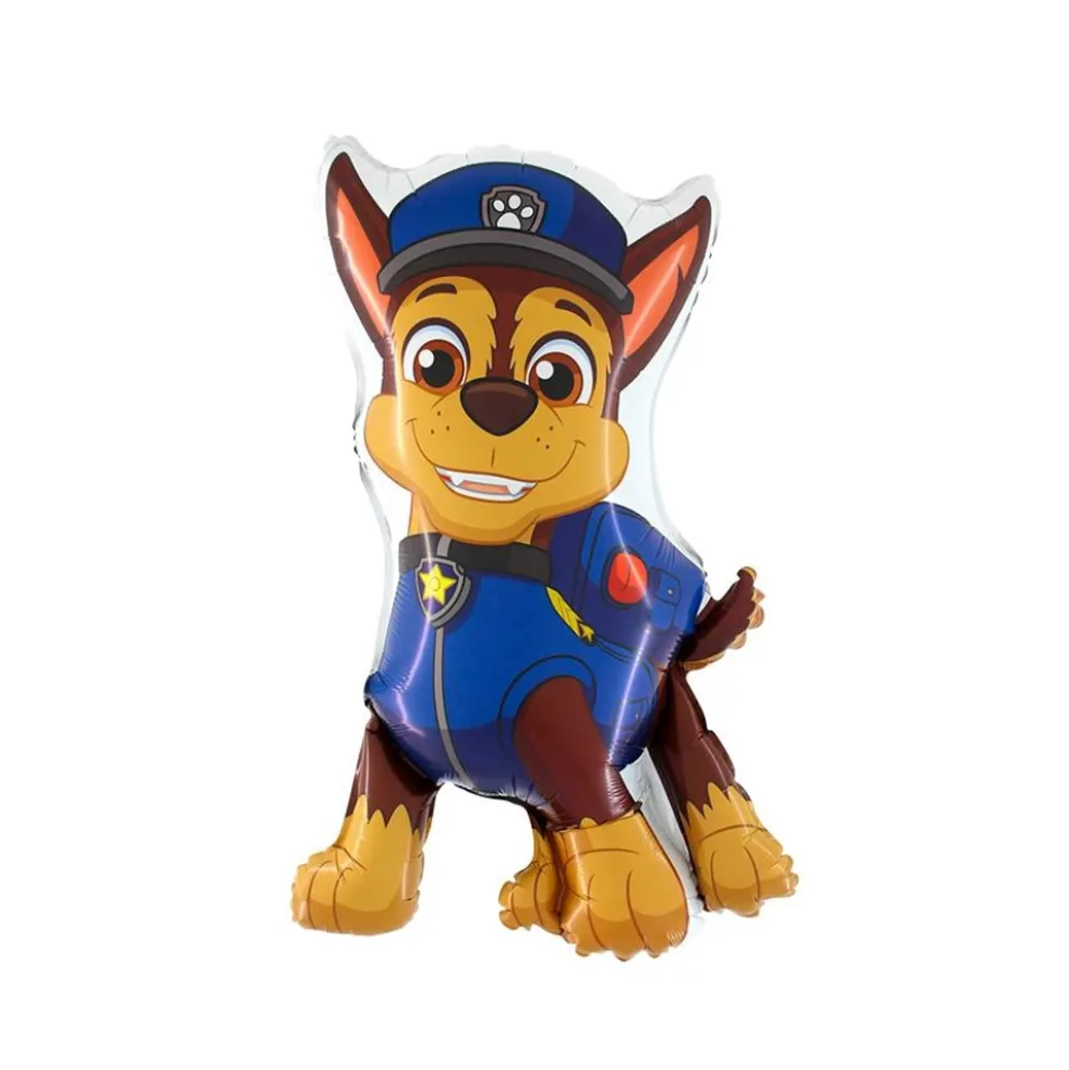 Globo Foil Chase Patrulla Canina 80 cm