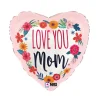 Globo Foil Corazón Te Quiero Mamá 43 cm