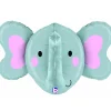 Globo Foil Elefante Dimensional 70 cm