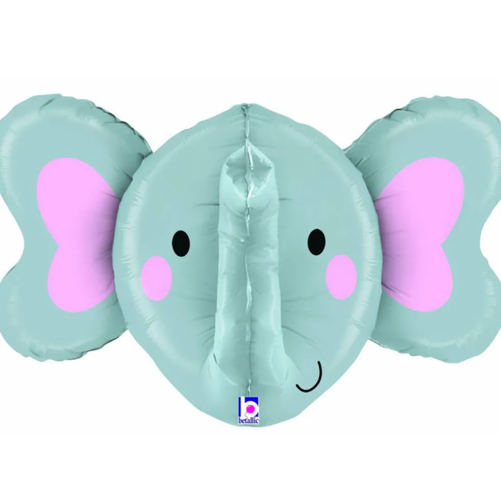Globo Foil Elefante Dimensional 70 cm