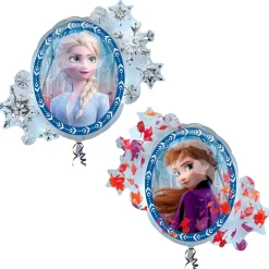 Globo Foil Frozen 2 Elsa y Anna 66 cm