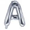 Globo Foil Letra A Plateado 35 cm