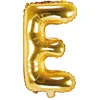 Globo Foil Letra E Dorado 35 cm