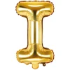 Globo Foil Letra I Dorado 35 cm