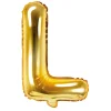 Globo Foil Letra L Dorado 35 cm