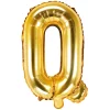 Globo Foil Letra Q Dorado 35 cm