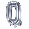 Globo Foil Letra Q Plateado 35 cm