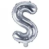 Globo Foil Letra S Plateado 35 cm