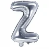 Globo Foil Letra Z Plateado 35 cm