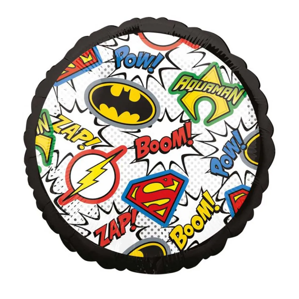 Globo Foil Liga de la Justicia Comic 45 cm