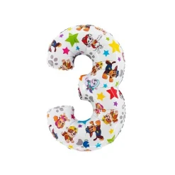 Globo Foil Nº 3 Patrulla Canina 66 cm