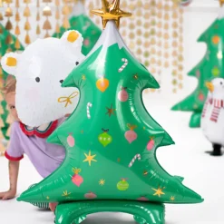 Globo Foil Árbol de Navidad 94 cm