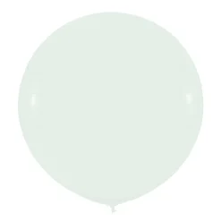 Globo gigante color perla satinada