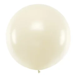 Globo Gigante Perla Metalizado 1 m