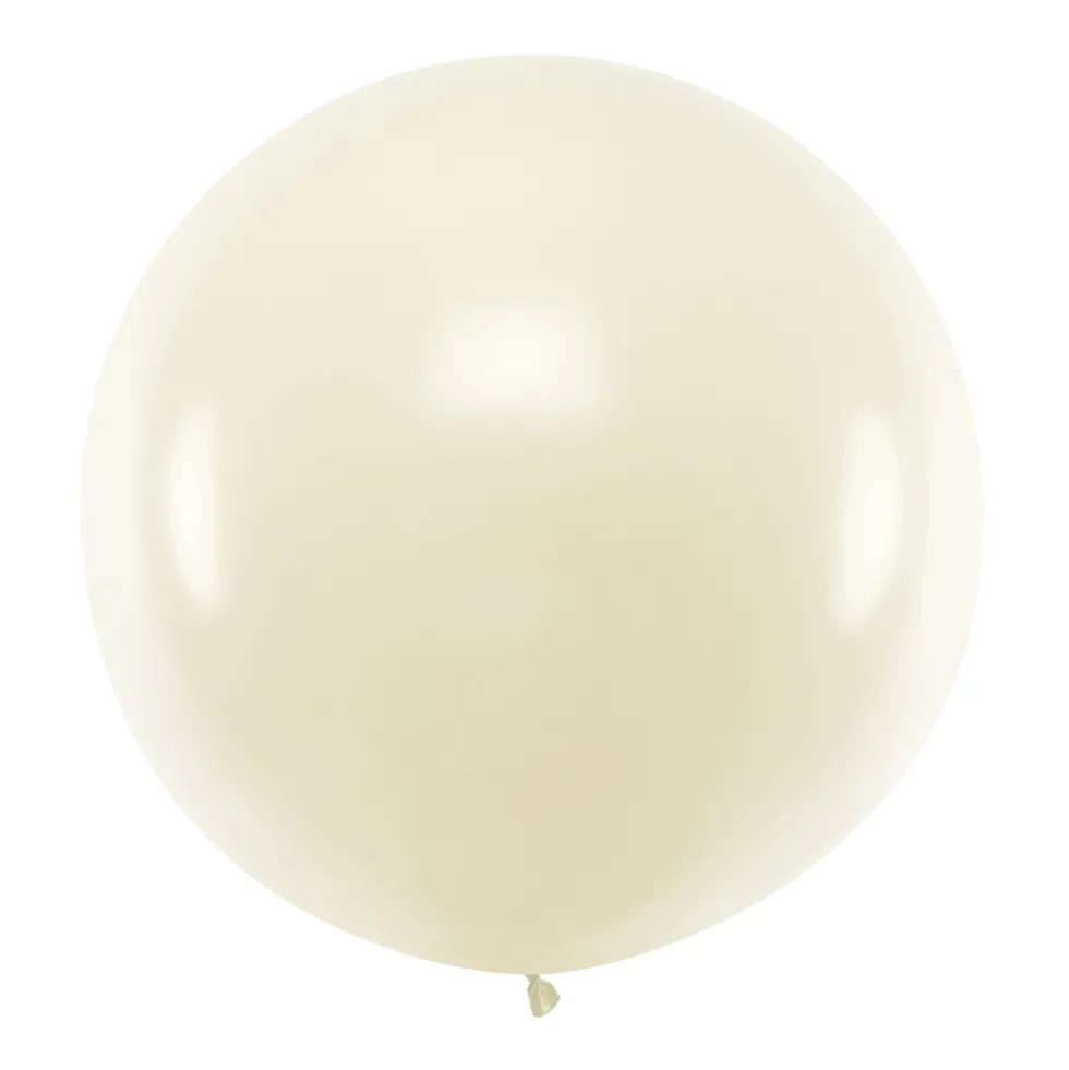 Globo Gigante Perla Metalizado 1 m