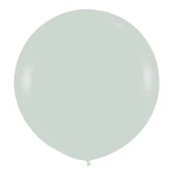 Globo gigante plata satinada