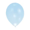 Globo LED color Azul Cielo 28 cm 5 ud