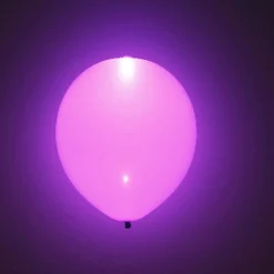 Globo LED color Lila 5 Unidades