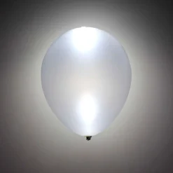 Globo LED color Plata 5 Unidades