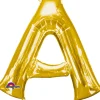 Globo Letra A 40 cm Dorado