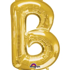 Globo Letra B Dorado 86 cm