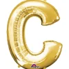 Globo Letra C Dorado 81 cm