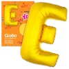 Globo Letra E Dorado 1 metro