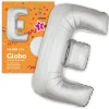 Globo Letra E Plateado 1 Metro
