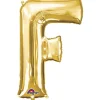 Globo Letra F Dorado 81 cm